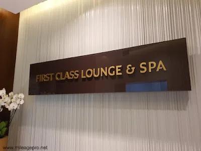 Etihad Airways First class Lounge & Spa @ AUH Airport