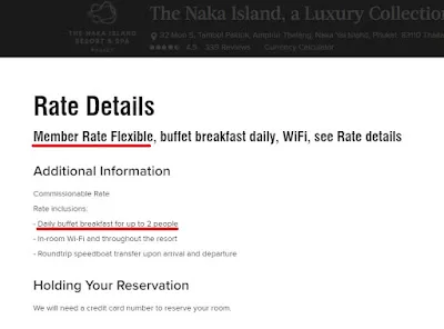 Naka Island, Megatix Naka Island, Member Flexible Rate