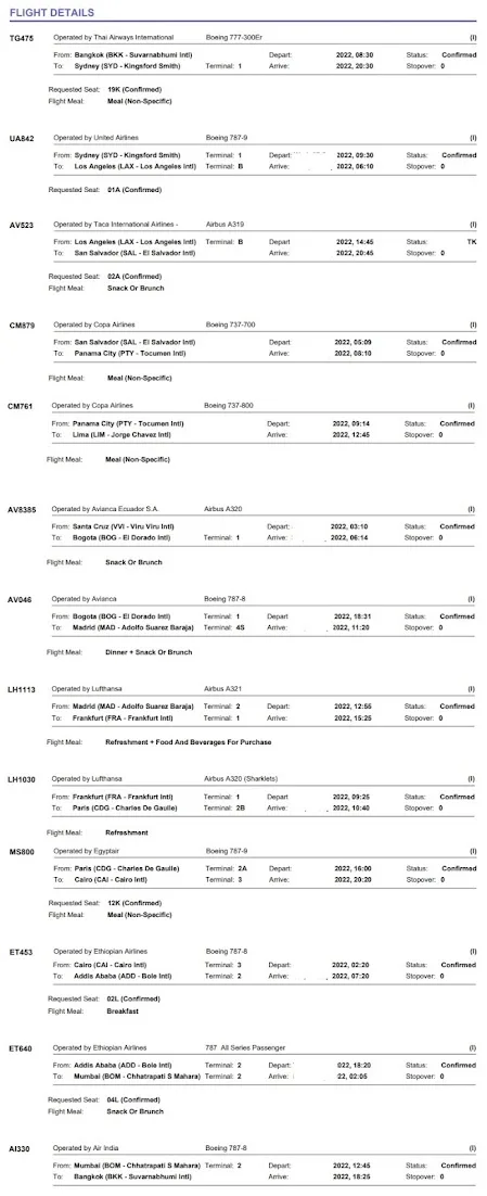 ตั่วแลกไมล์ RTW บินรอบโลกด้วยสิงค์โปรแอร์ไลน์ Round the world ticket by Singapore airlines